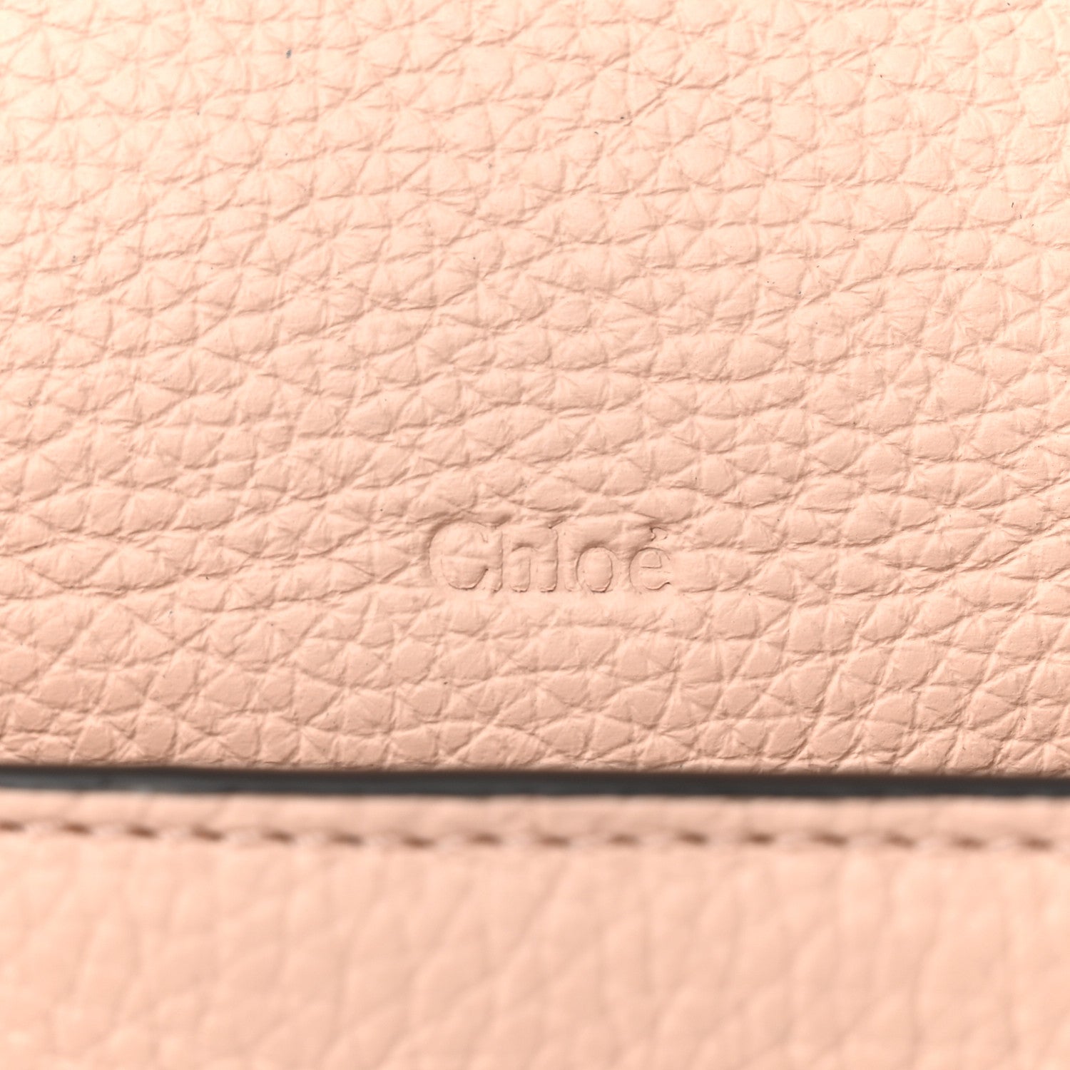 Chloe Calfskin Nano Marcie Saddle Bag Blush Nude 6 of 9