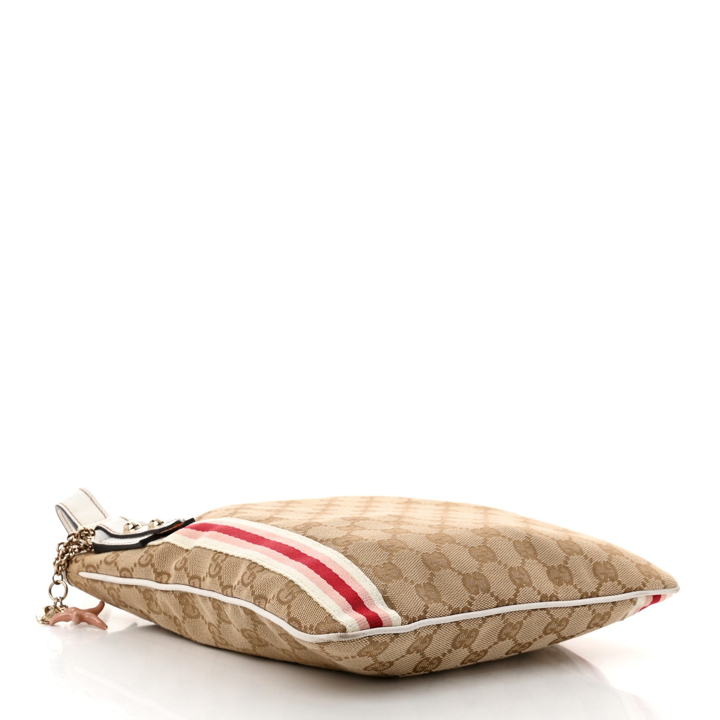 Monogram Web Jolicoeur Charms Messenger White