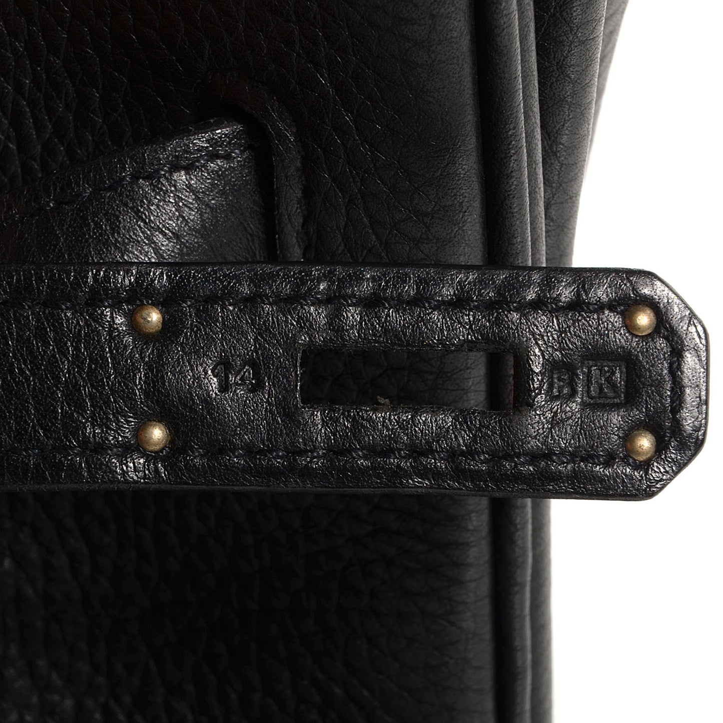 Taurillon Clemence Birkin 35 Black