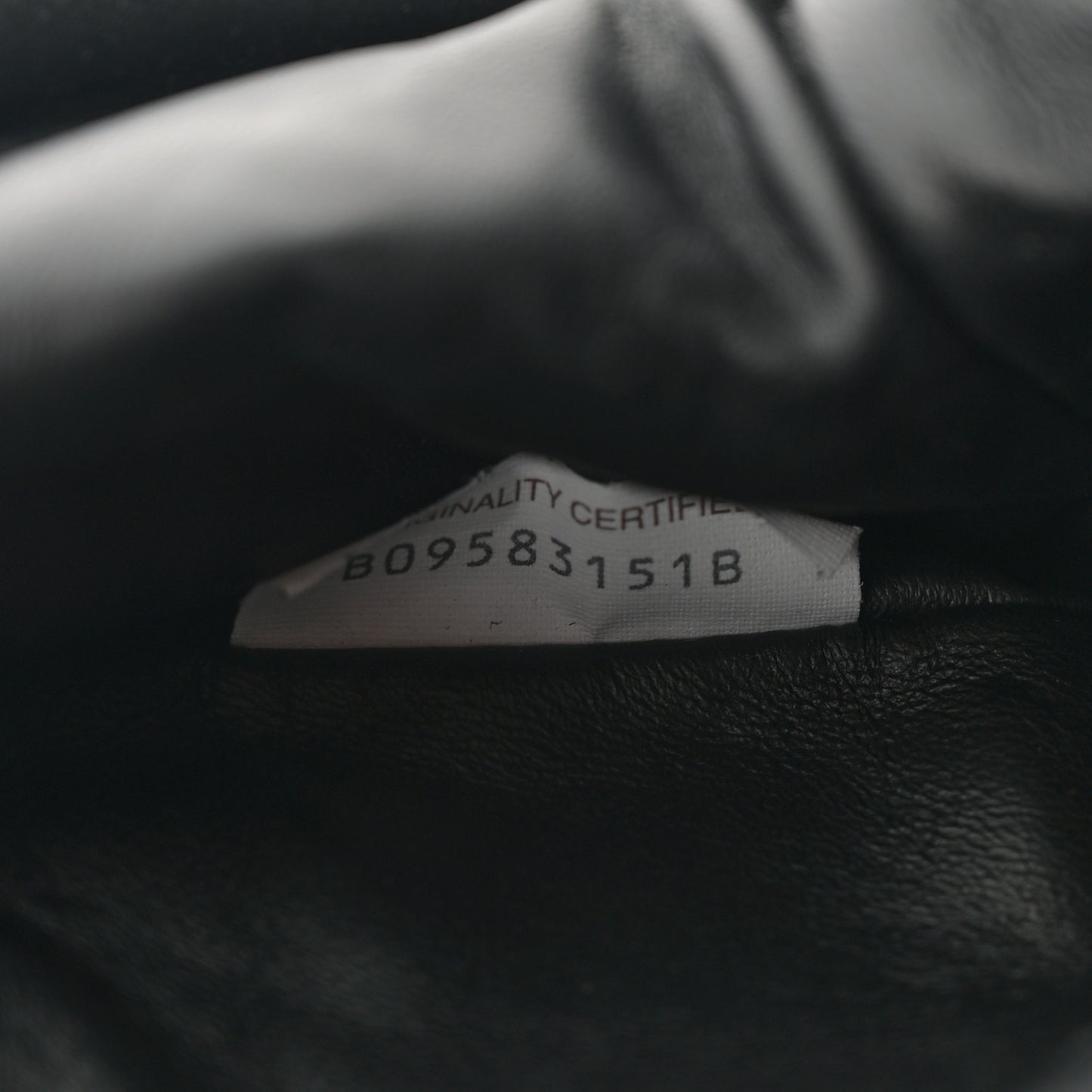 Nappa Intrecciato The Mini Pouch Black