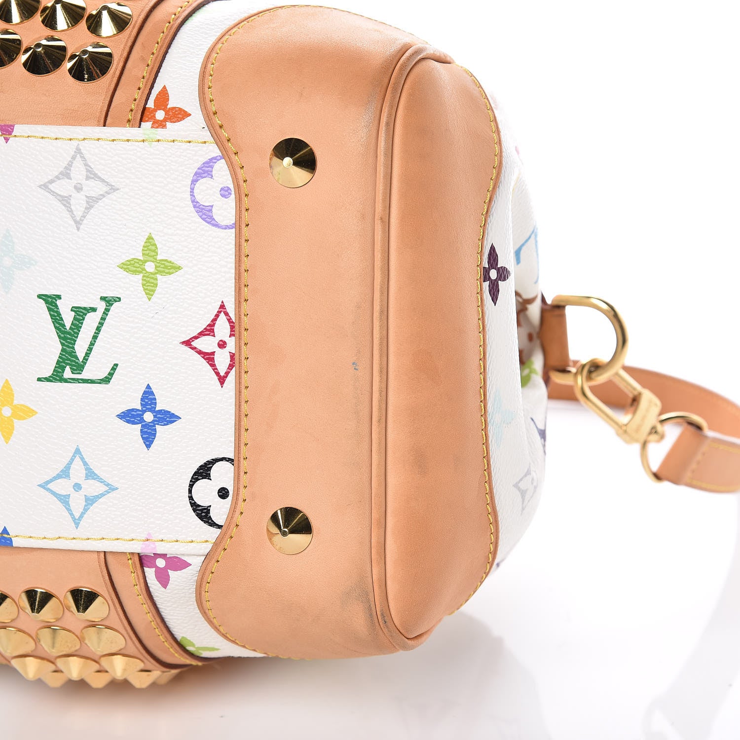 Louis Vuitton Monogram Multicolor Courtney MM White 17 of 23
