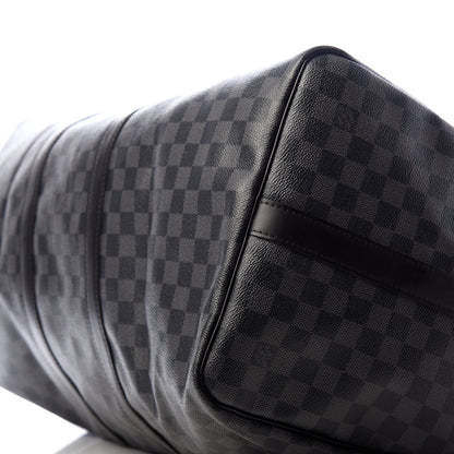 Louis Vuitton Damier Graphite Keepall Bandouliere 55 8 of 8