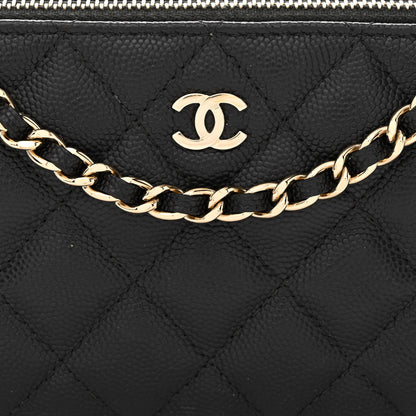 Chanel Caviar Quilted Small Clutch With Chain Black 11 of 16
