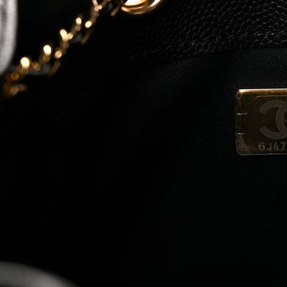 Chanel Caviar Quilted Small Chanel 25 Handbag Black 6 of 10