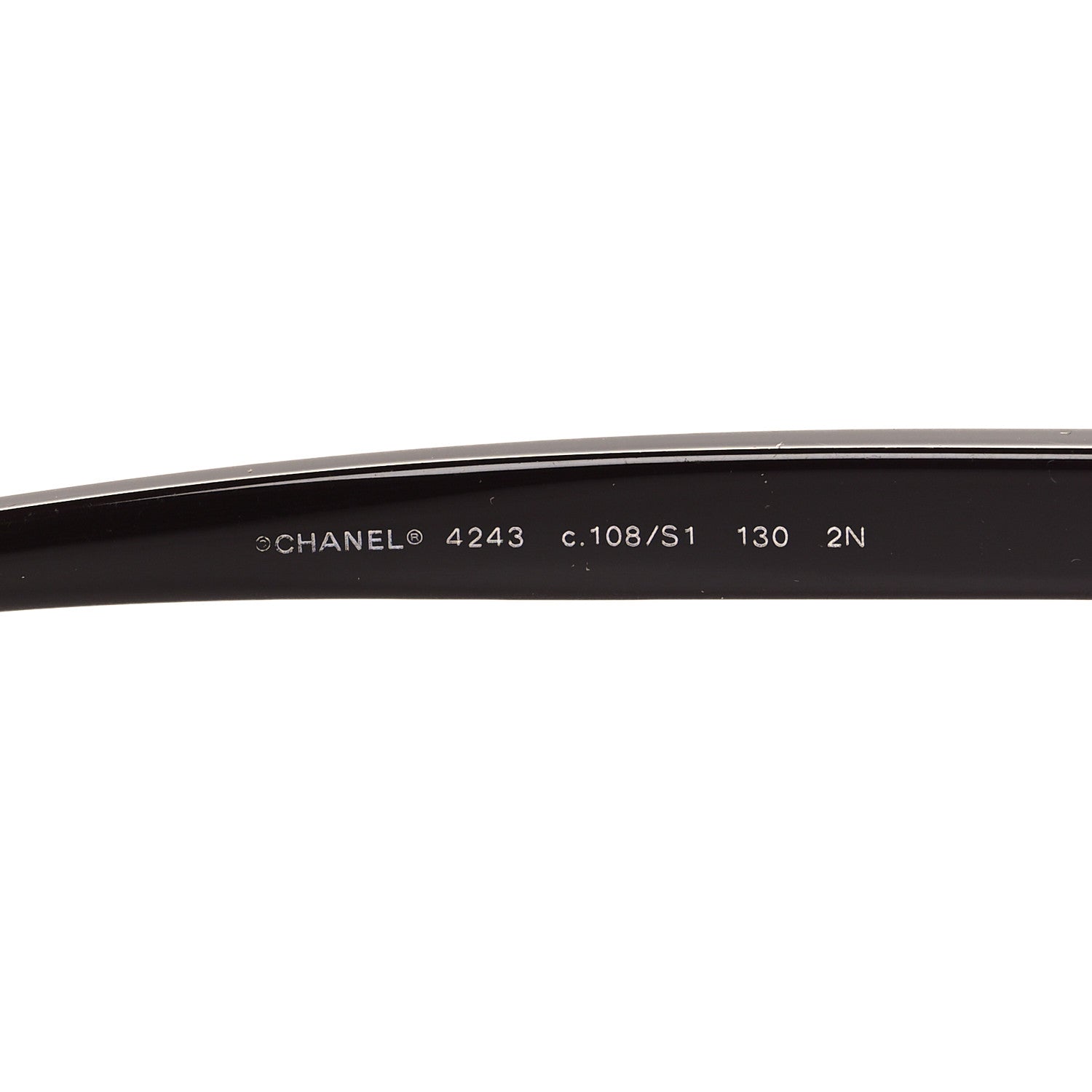 Chanel Rimless Shield Sunglasses 4243 Gradient Pink Black 5 of 6