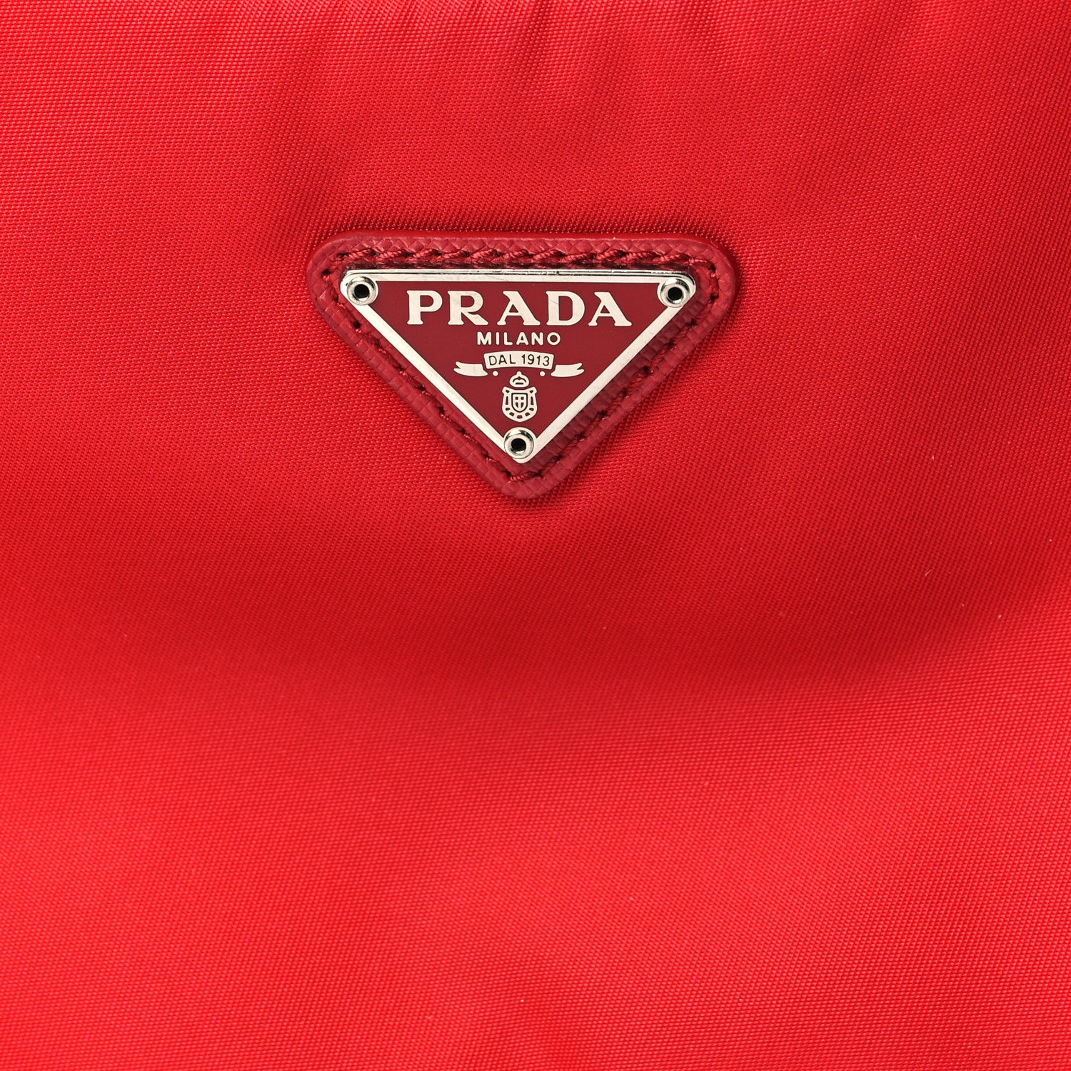 Prada Tessuto Nylon Mini Re-Edition 2000 Bag Rosso 8 of 10