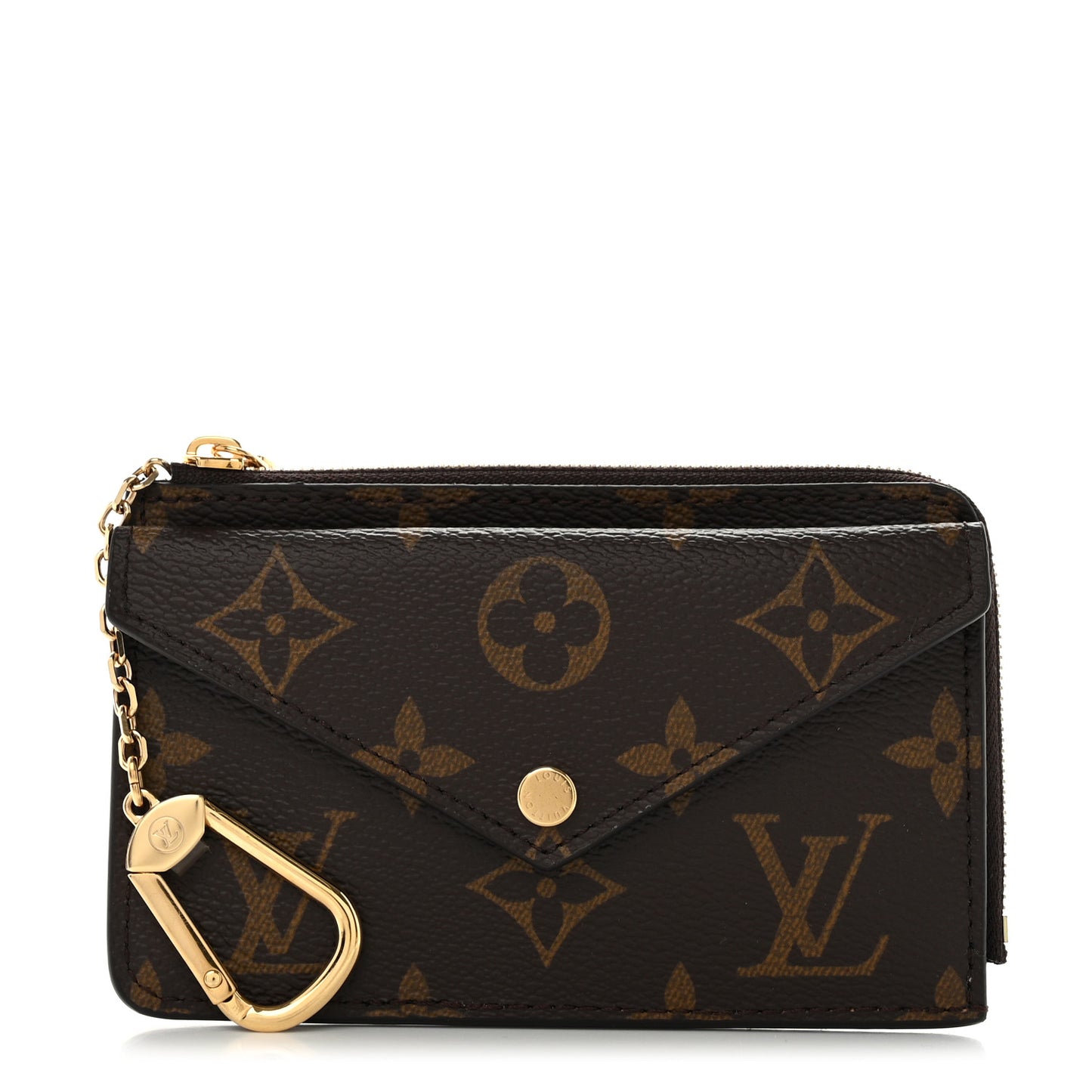 Monogram Recto Verso Card Holder Black