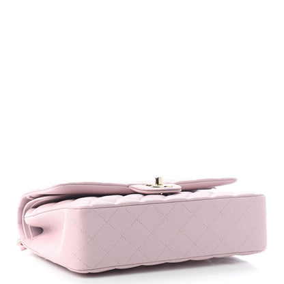Chanel Caviar Quilted Medium Double Flap Light Pink 3 of 8