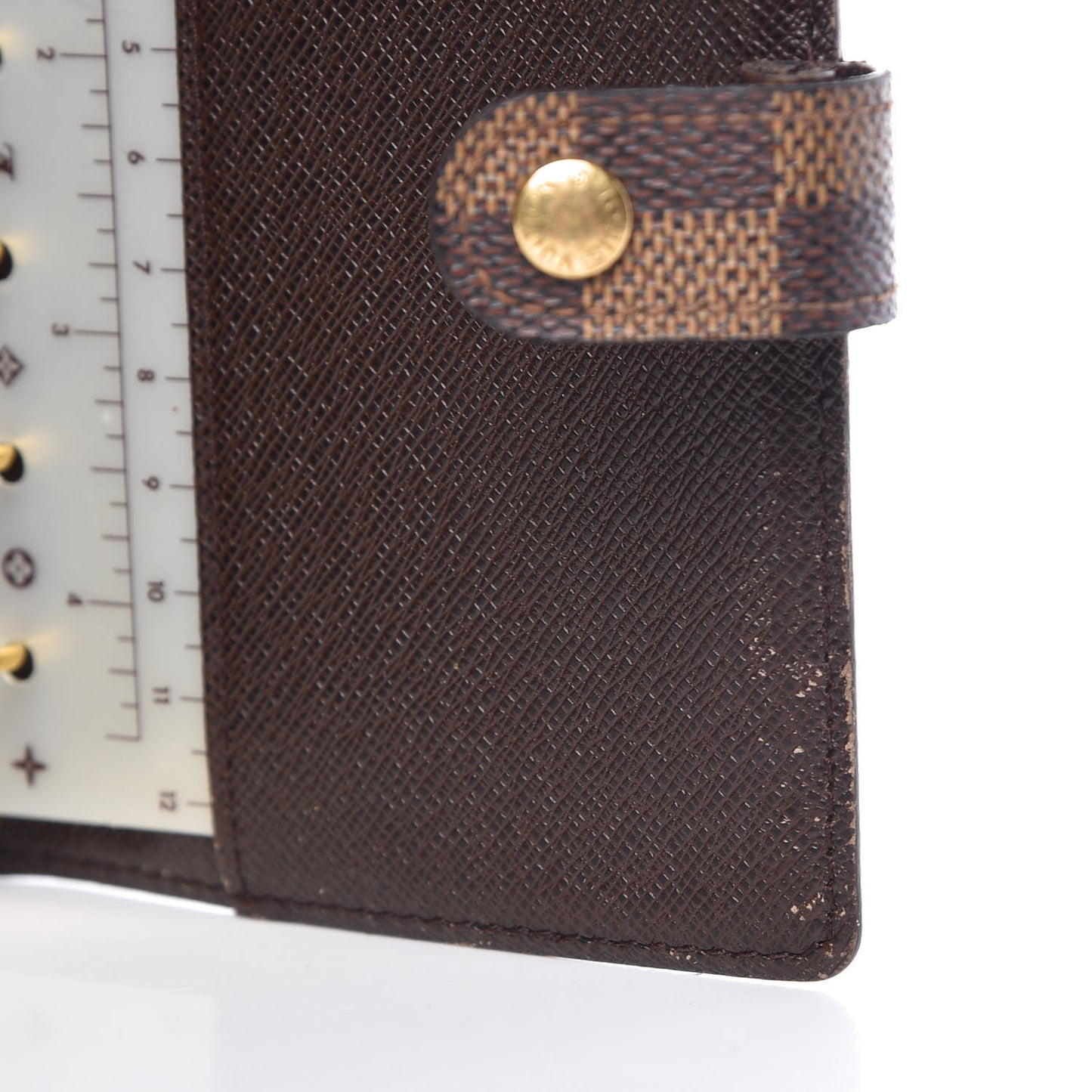 Damier Ebene Small Ring Agenda Cover