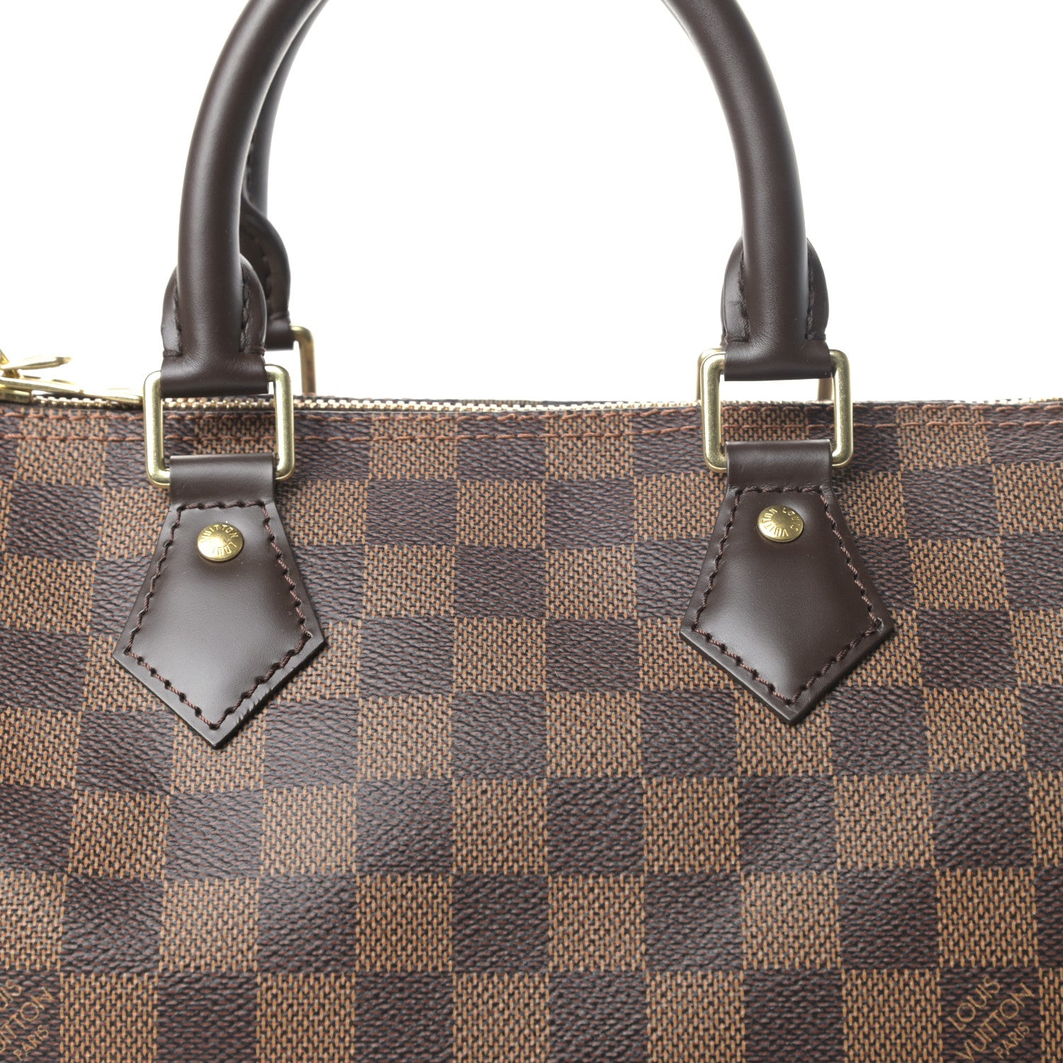 Louis Vuitton Damier Ebene Speedy Bandouliere 25 7 of 10