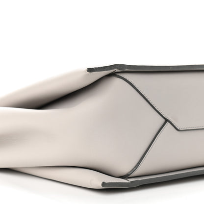 Celine Calfskin Medium Tri-Fold Bag Pearl Grey 8 of 12