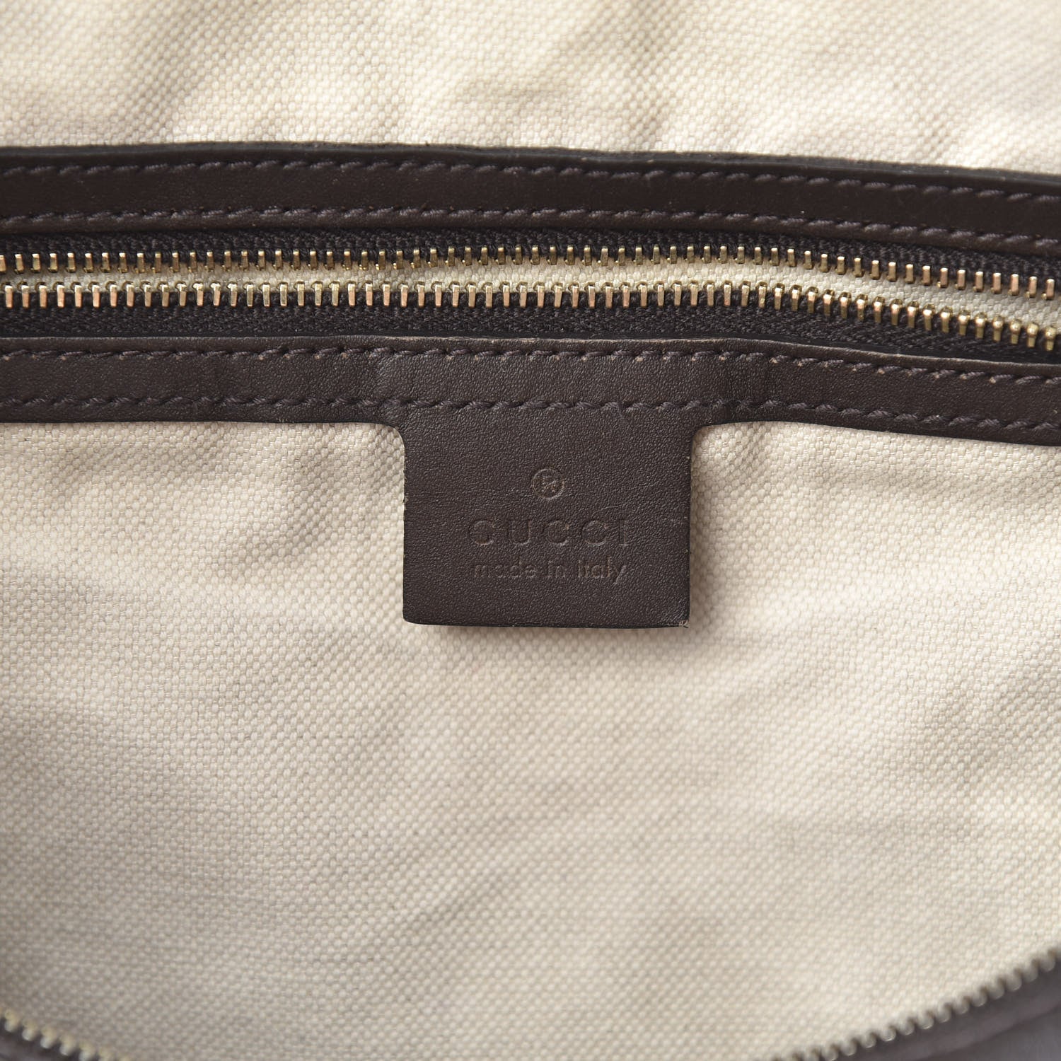 Gucci Monogram Vintage Web Medium Boston Dark Brown 6 of 15