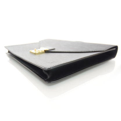 Louis Vuitton Epi Porte-Documents Briefcase Black 5 of 8