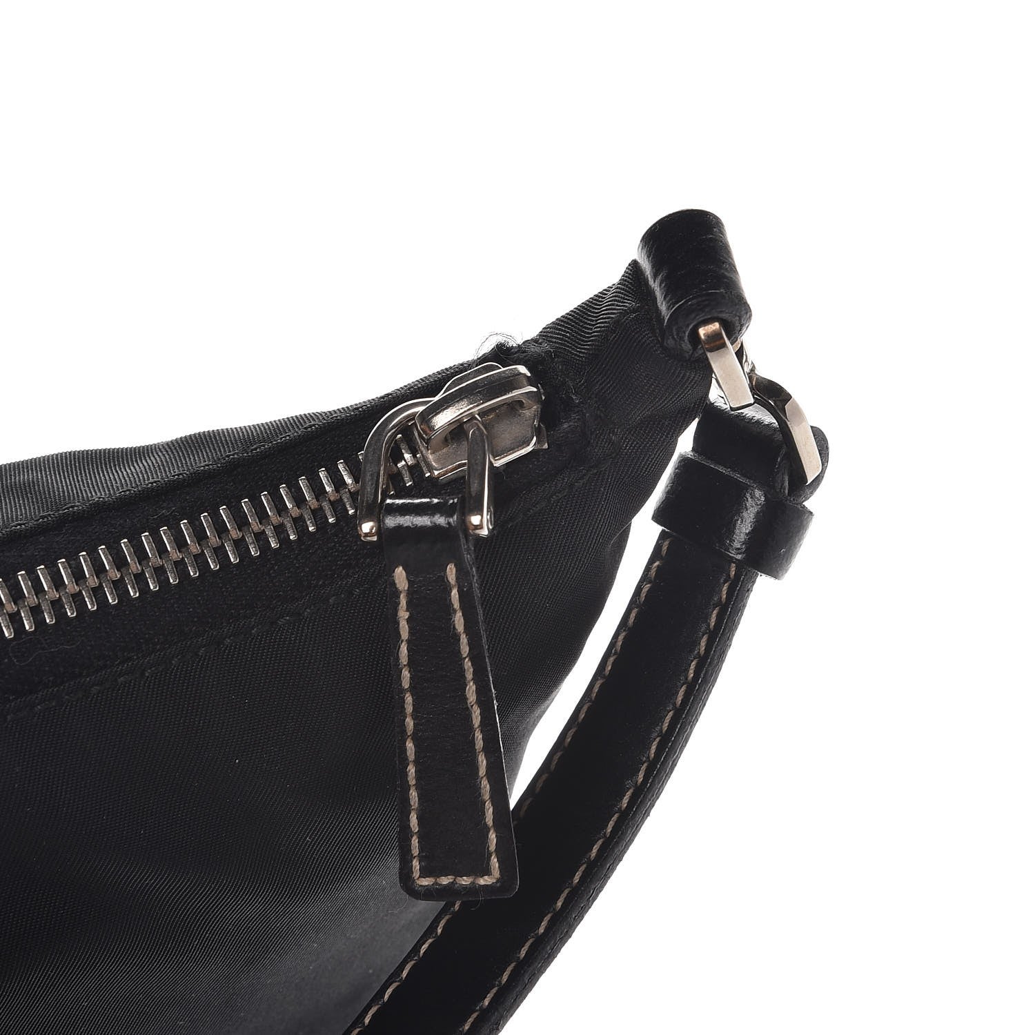 Prada Tessuto Nylon Shoulder Bag Nero Black 8 of 9