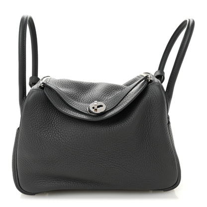 Hermes Taurillon Clemence Lindy 26 Ardoise 1 of 10