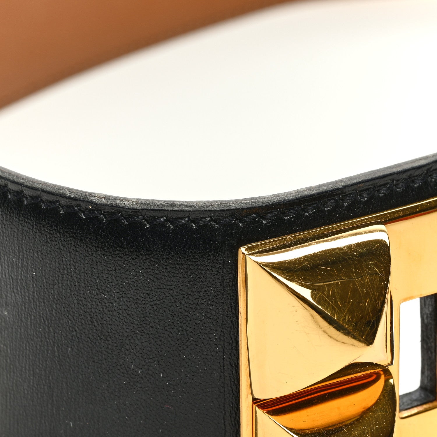 Hermes Box Collier De Chien CDC Belt 70 28 Black 5 of 6