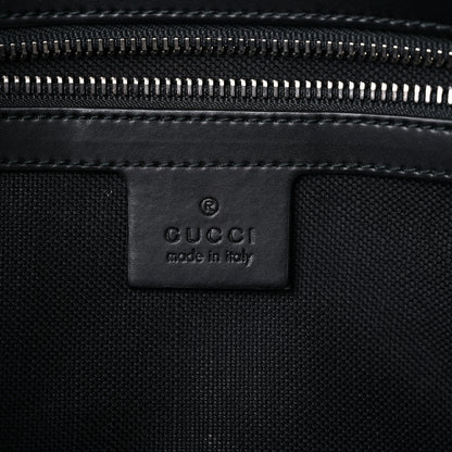 Gucci Soft GG Supreme Monogram Web Belt Bag Black Grey 6 of 9