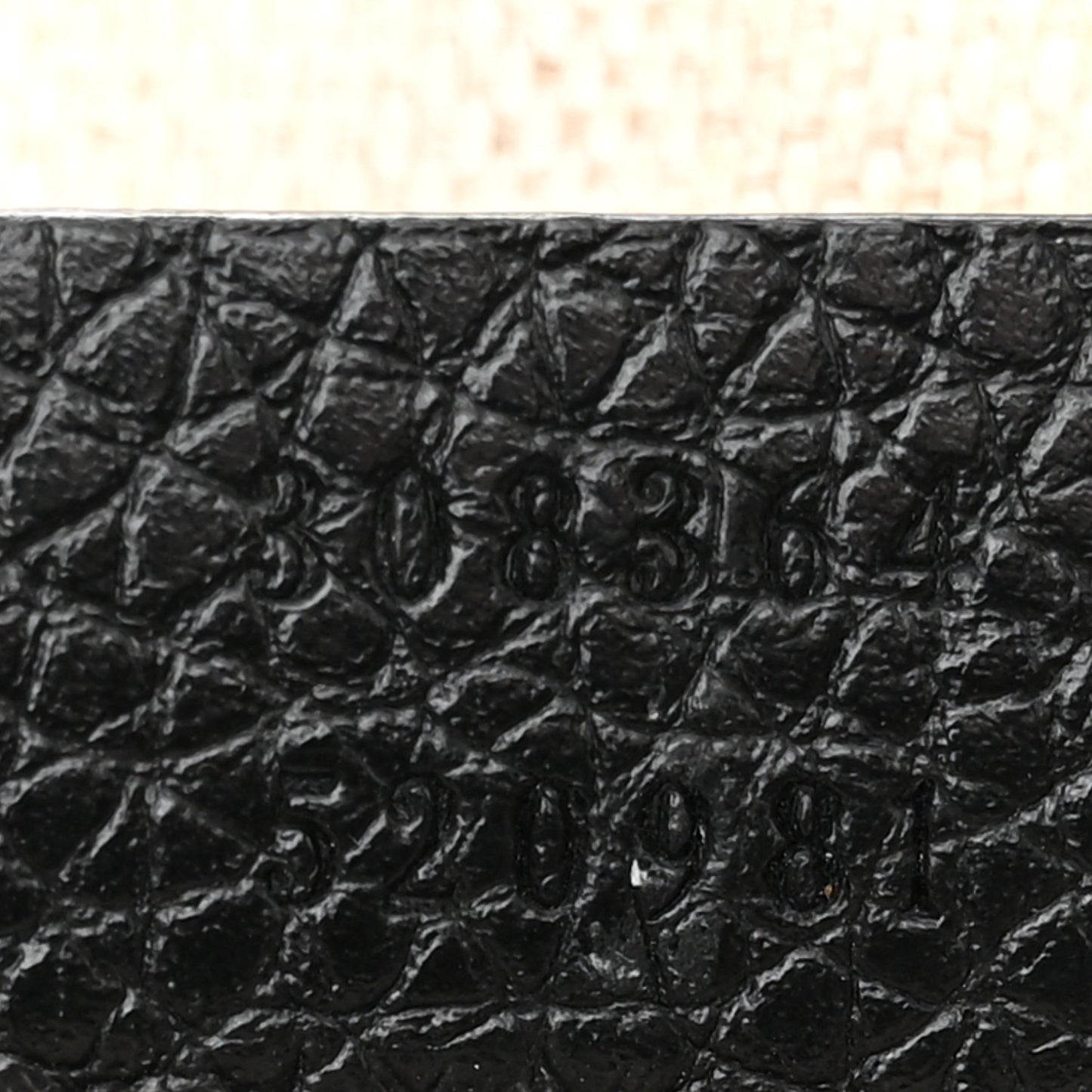Pebbled Calfskin Small Soho Disco Bag Black