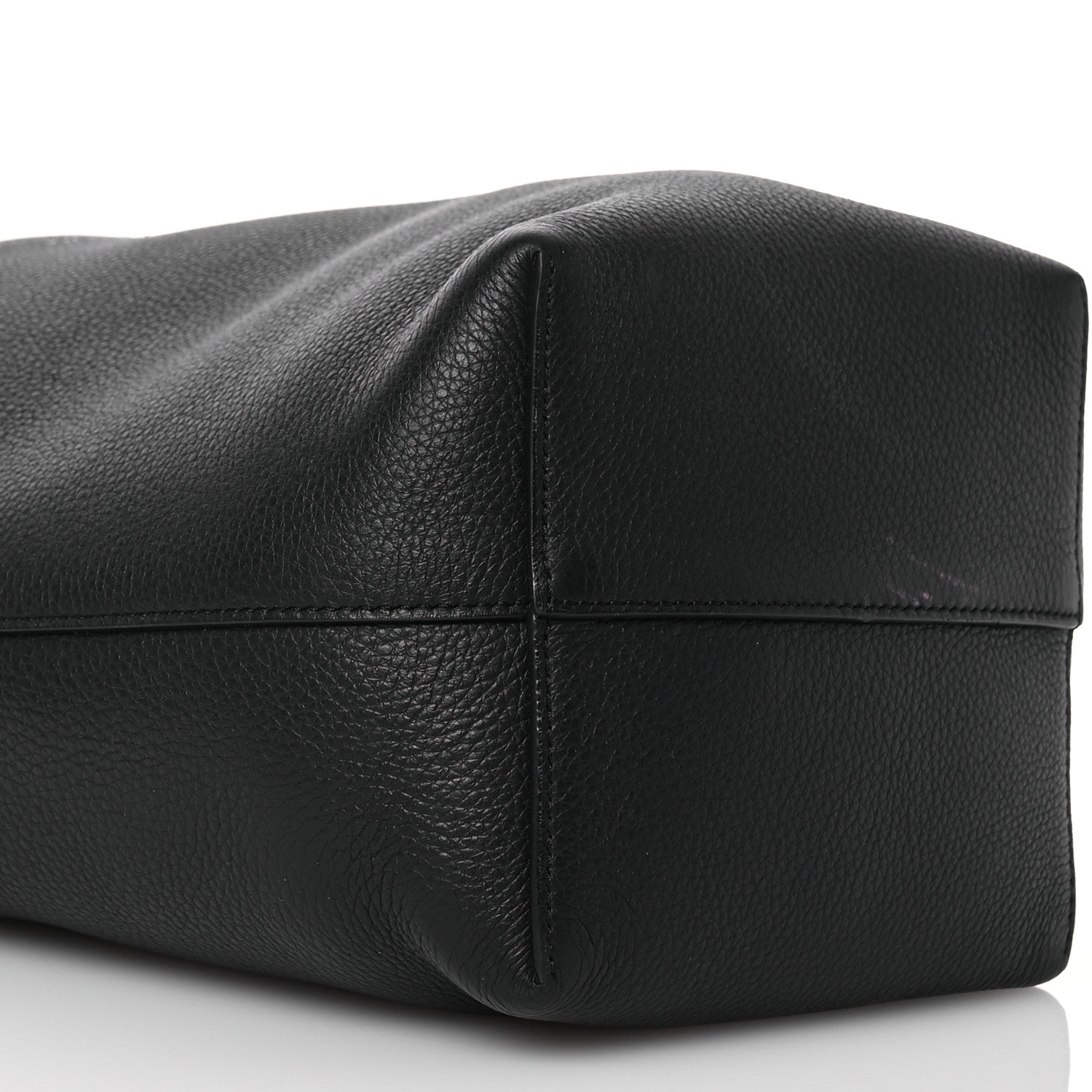 The Row Grained Calfskin Small N/S Park Tote Black 8 of 12