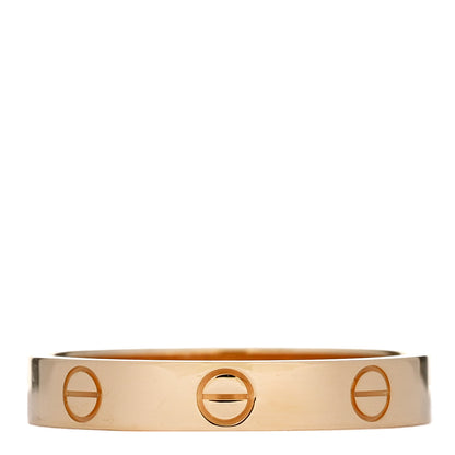 Cartier 18K Yellow Gold 3.5mm LOVE Wedding Band Ring 59 8.75 3 of 5