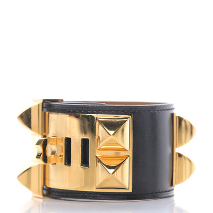 Hermes Box Collier de Chien CDC Bracelet S Black 3 of 7