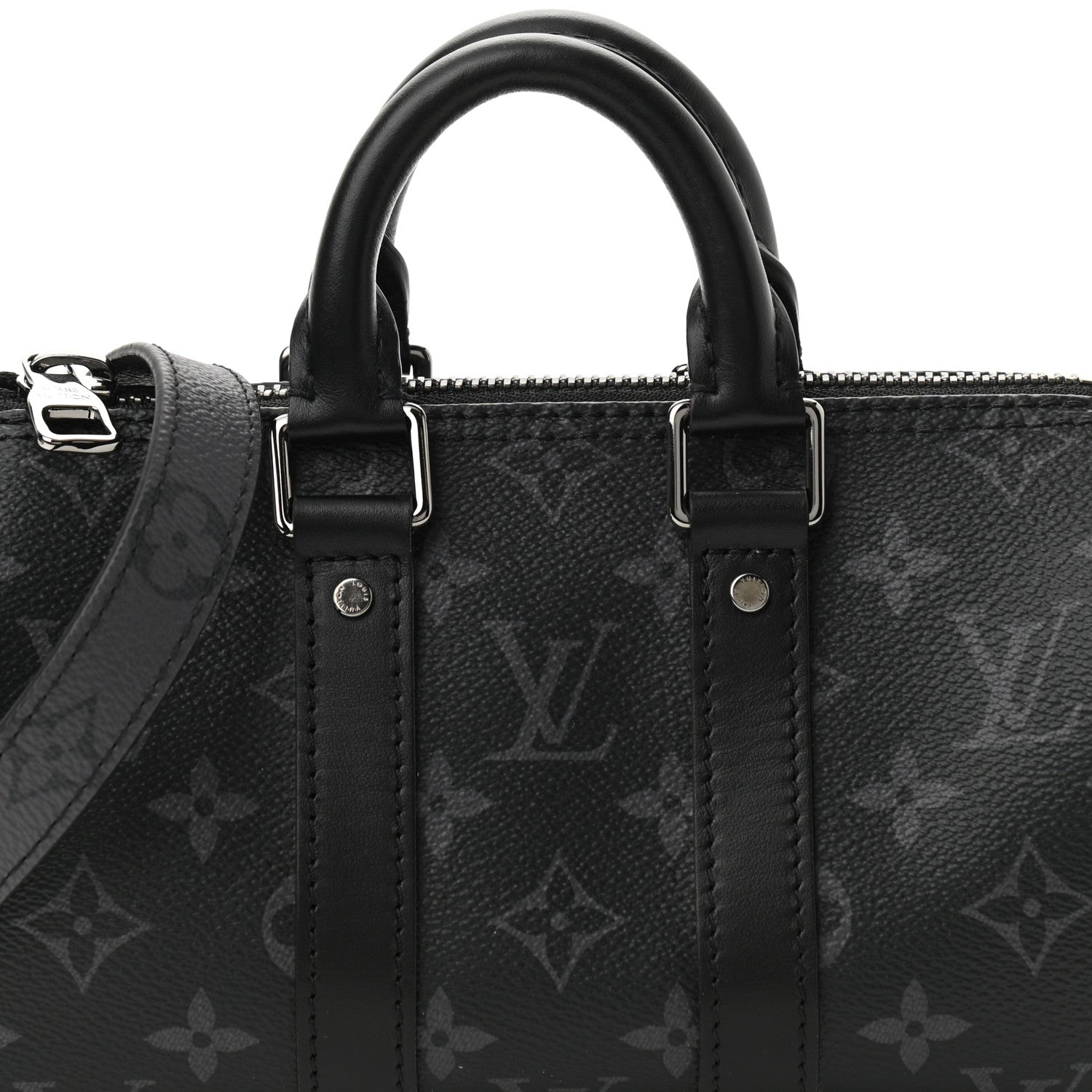 Louis Vuitton Reverse Monogram Eclipse Keepall XS Black 7 of 10