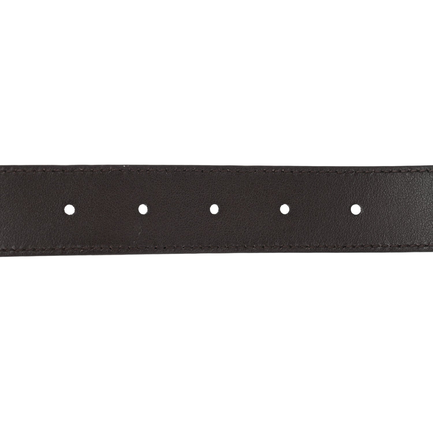 Gucci Moon Calfskin Double G 30mm Belt 90 36 Dark Cocoa 3 of 5