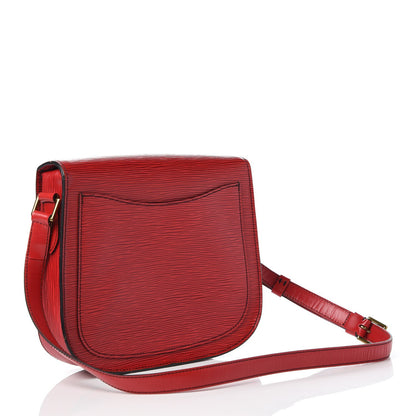 Louis Vuitton Epi Saint Cloud GM Red 3 of 19