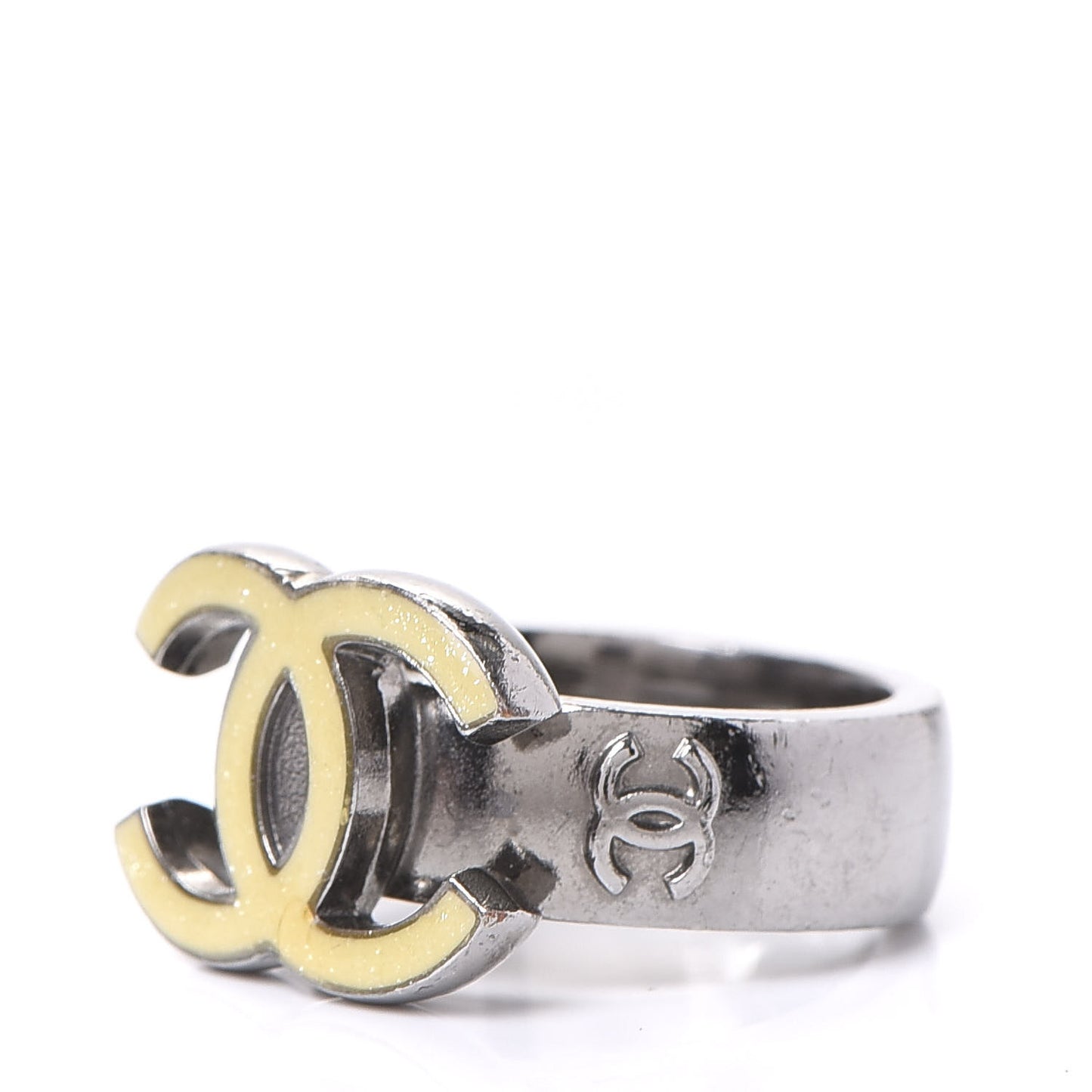 Glitter Enamel CC Ring 6.5
