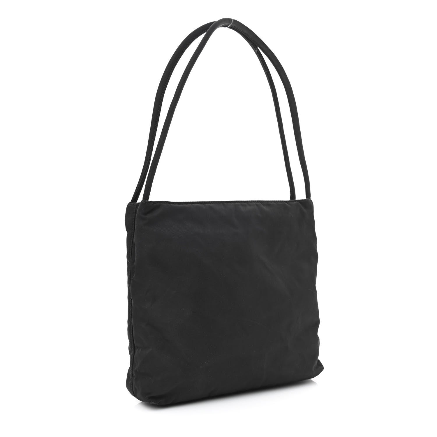 Prada Nylon Vela Shoulder Bag Black 3 of 12