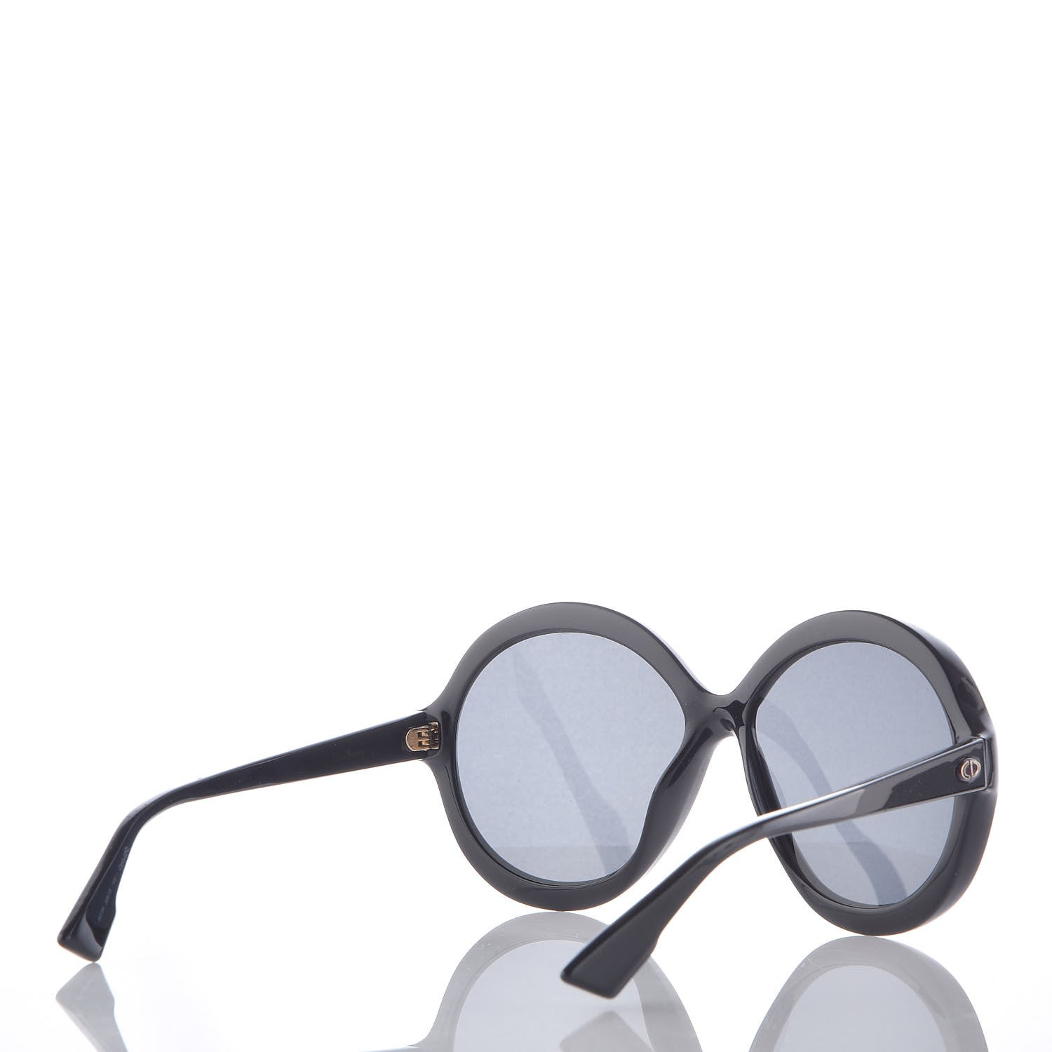Christian Dior Acetate Bianca Sunglasses Black 4 of 7