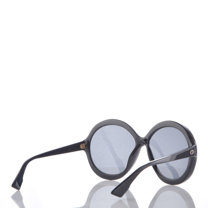 Christian Dior Acetate Bianca Sunglasses Black 4 of 7