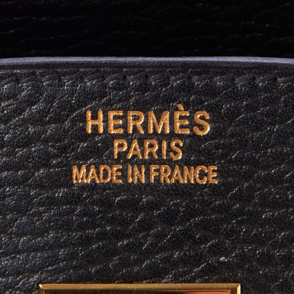 Hermes Ardennes Birkin 35 Black 25 of 32