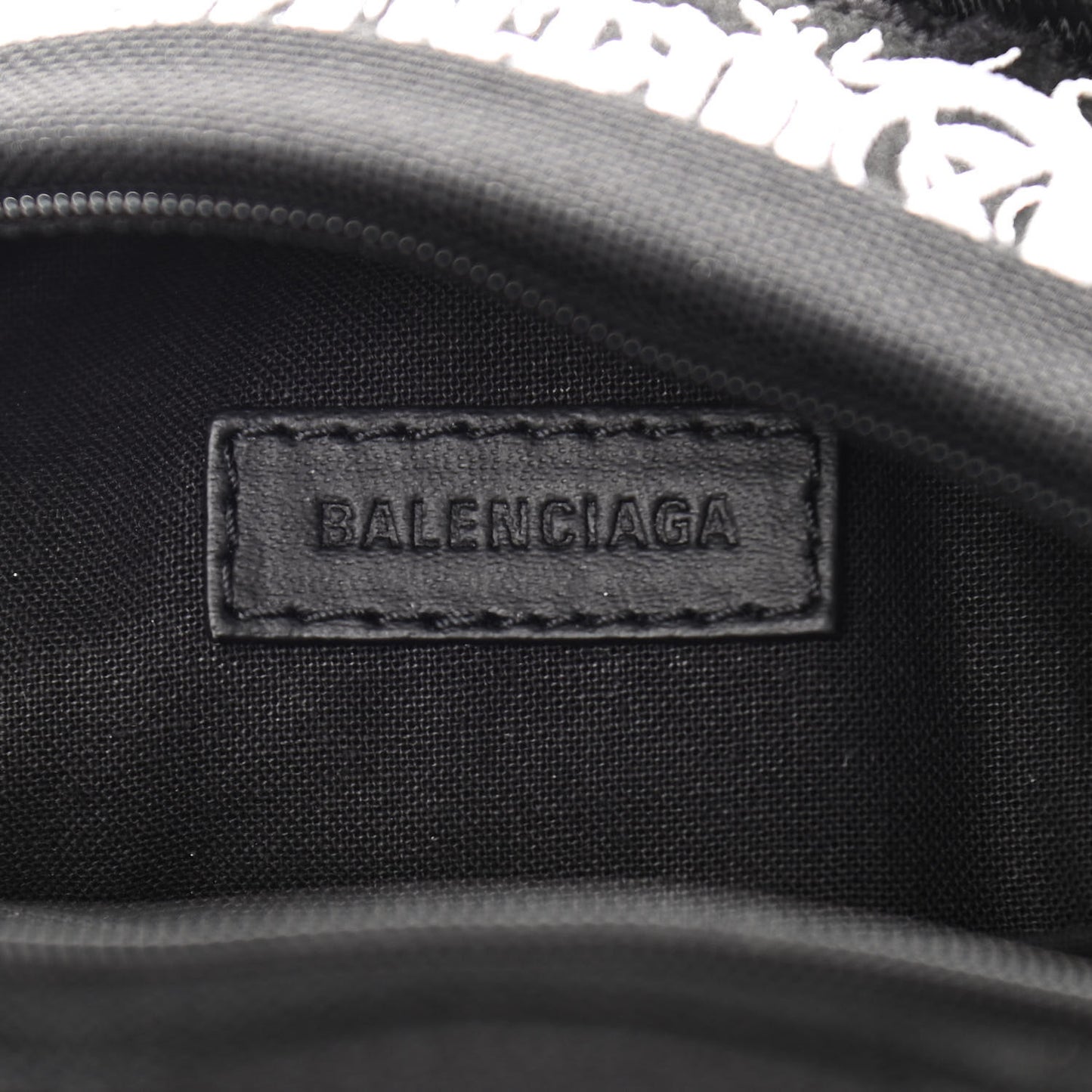 Recycled Casual Nylon Patches Mini Explorer Crossbody Backpack Black