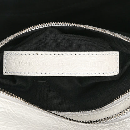 Balenciaga Agneau Arena Small Neo Cagole City Handbag Optic White 7 of 11