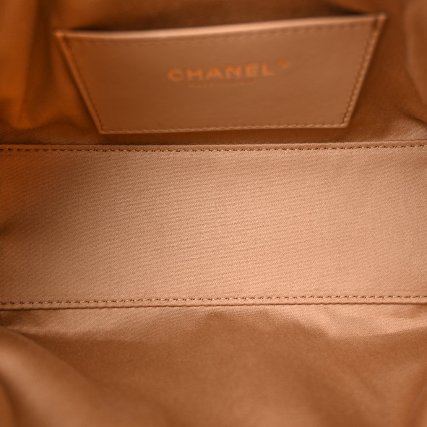 Caviar Quilted Mini Chanel 25 Handbag Beige