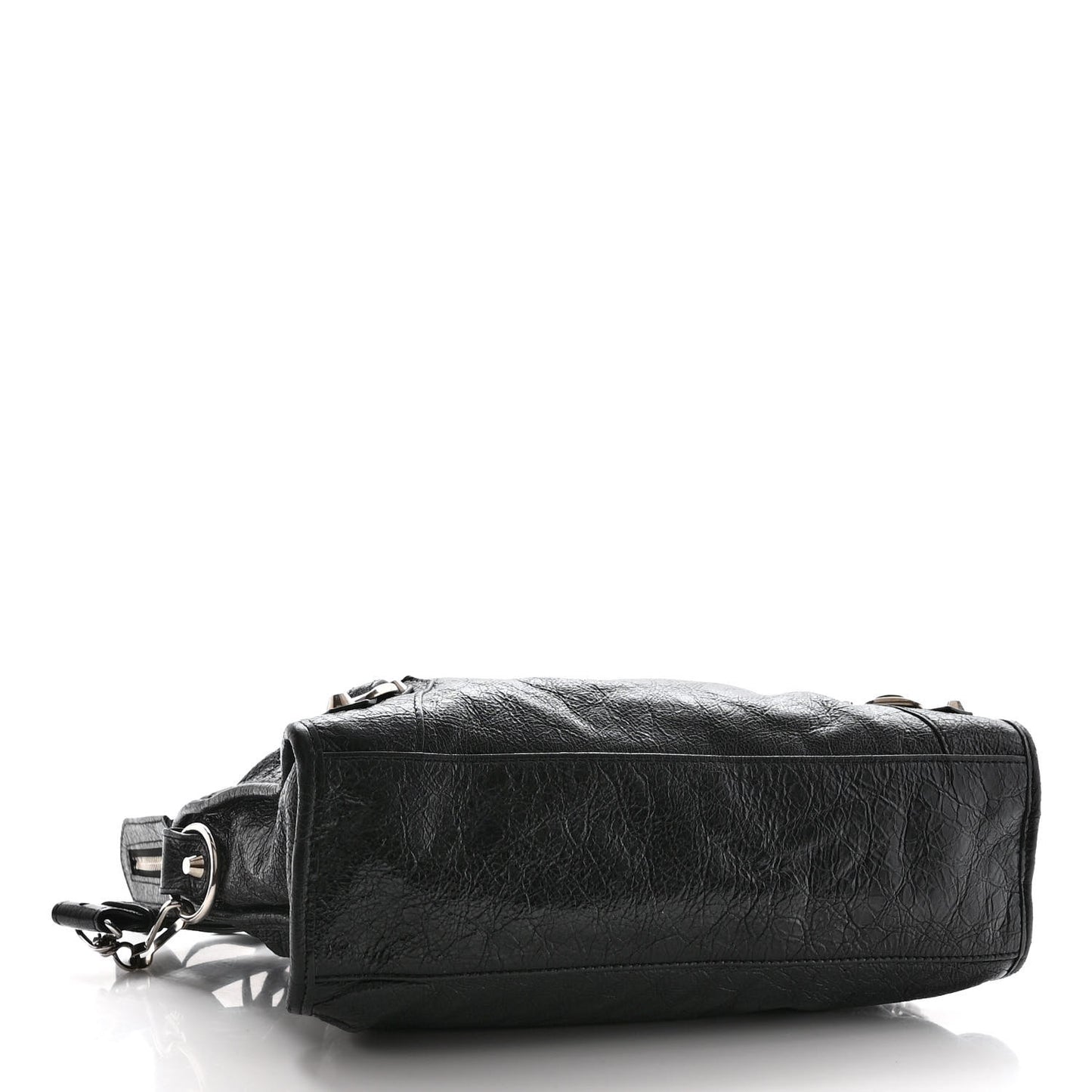 Agneau Classic Silver Hardware S City Black