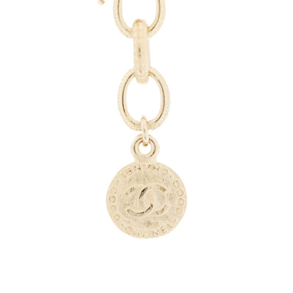 Chanel Pearl CC 100th Anniversary Necklace Light Gold 5 of 6
