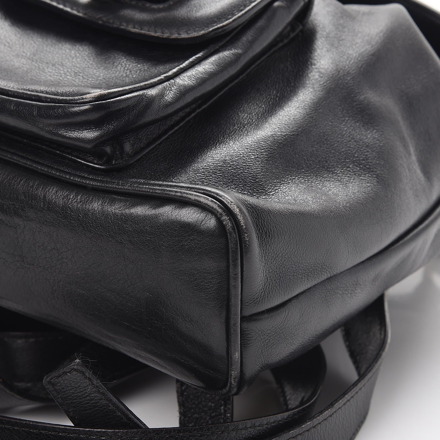 Gucci Calfskin Bamboo Backpack Black 13 of 13