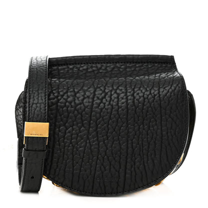 Givenchy Bullhide Mini Infinity Saddle Bag Black 1 of 10