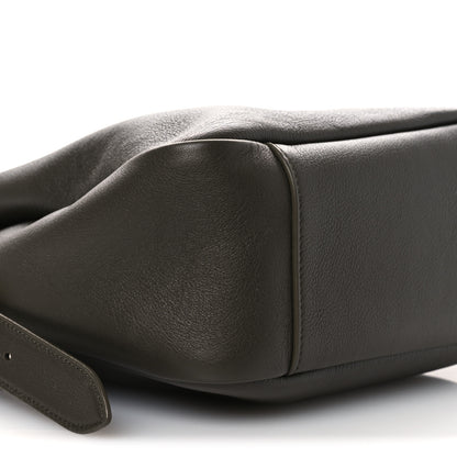 Saint Laurent Smooth Calfskin Small Le 5 A 7 Soft Hobo Light Musk 9 of 10
