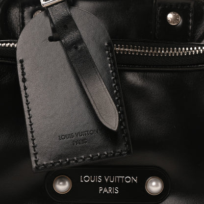 Louis Vuitton Calfskin Cargo Keepall Bandouliere 25 Black 7 of 9