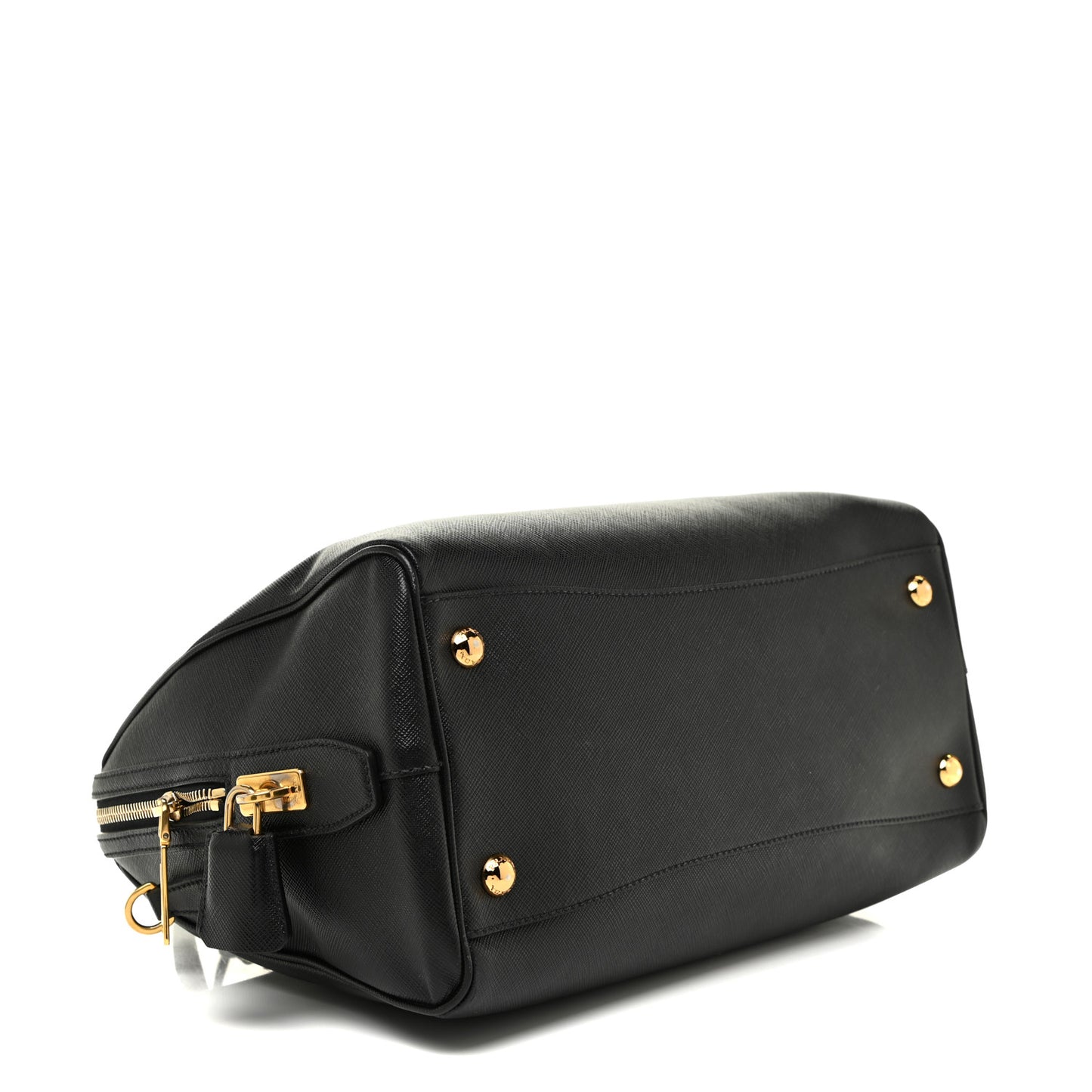 Saffiano Lux Bowler Black