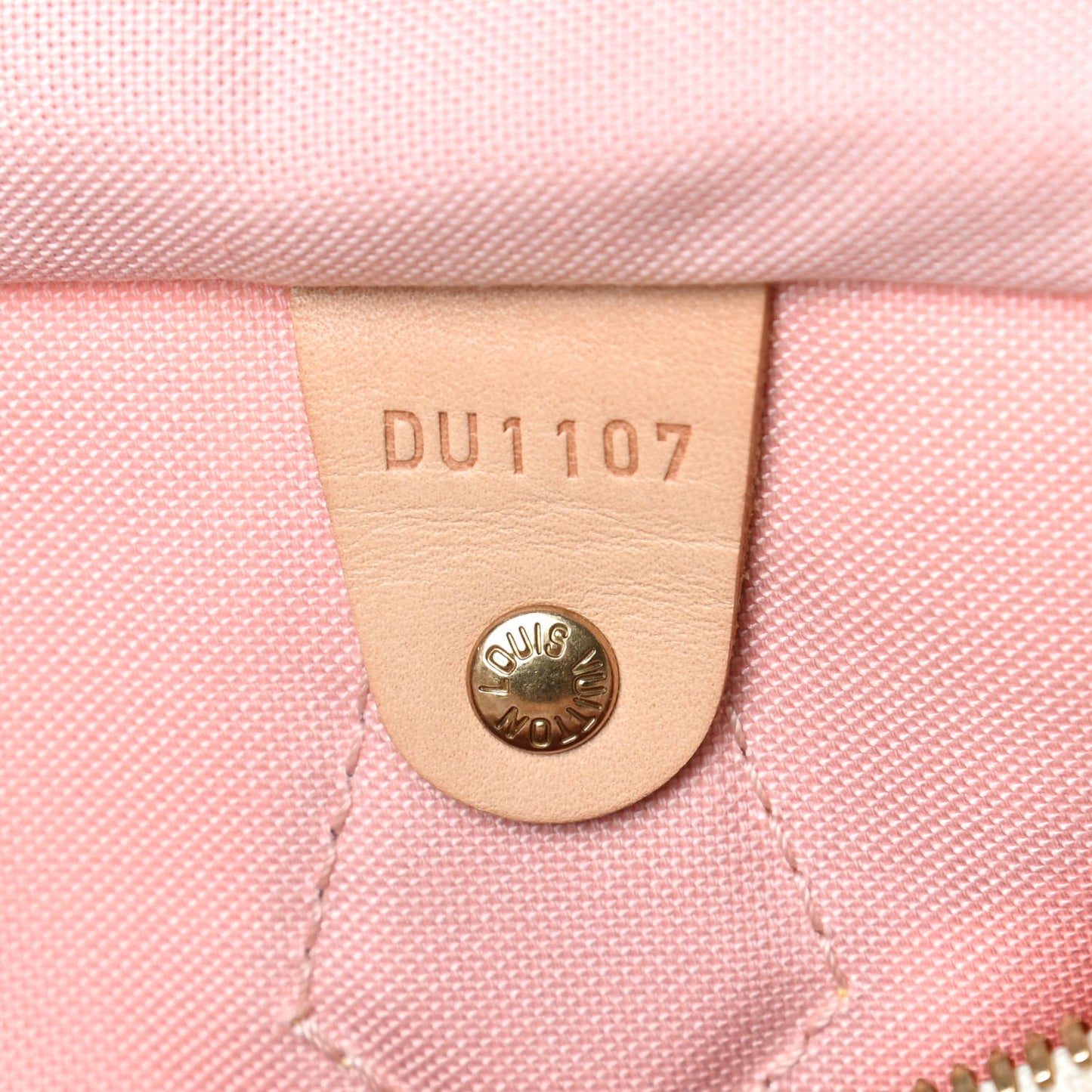 Damier Azur Tahitienne Speedy Bandouliere 30 Rose Ballerine