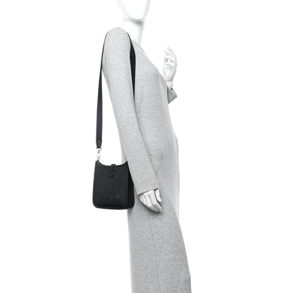 Hermes Taurillon Clemence Evelyne TPM Black 4 of 37