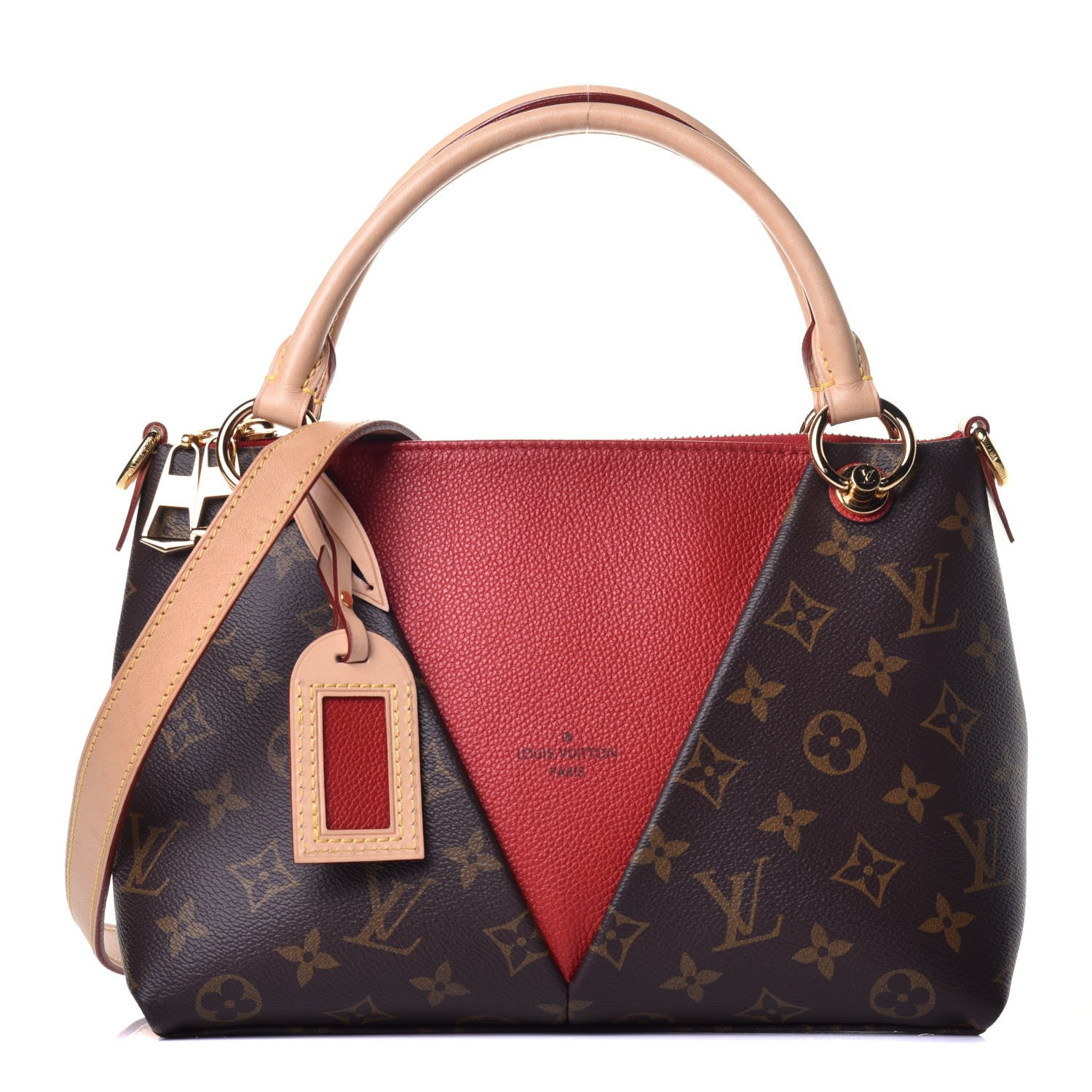 Louis Vuitton Monogram V Tote BB Cherry 1 of 10