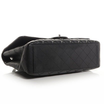 Chanel Caviar Maxi Single Flap Black 4 of 8