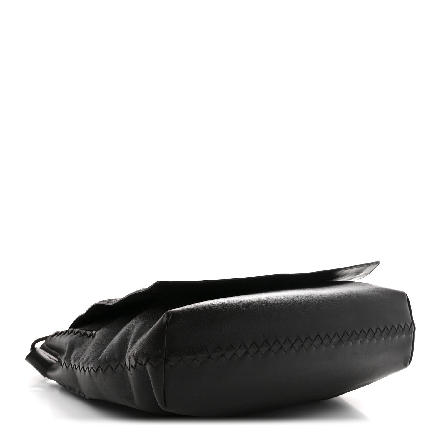 Bottega Veneta Nappa Intrecciato Messenger Bag Ebano 4 of 12