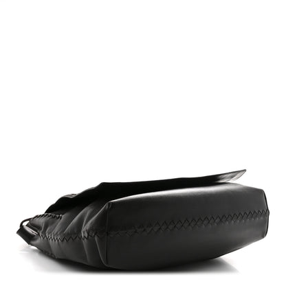 Bottega Veneta Nappa Intrecciato Messenger Bag Ebano 4 of 12