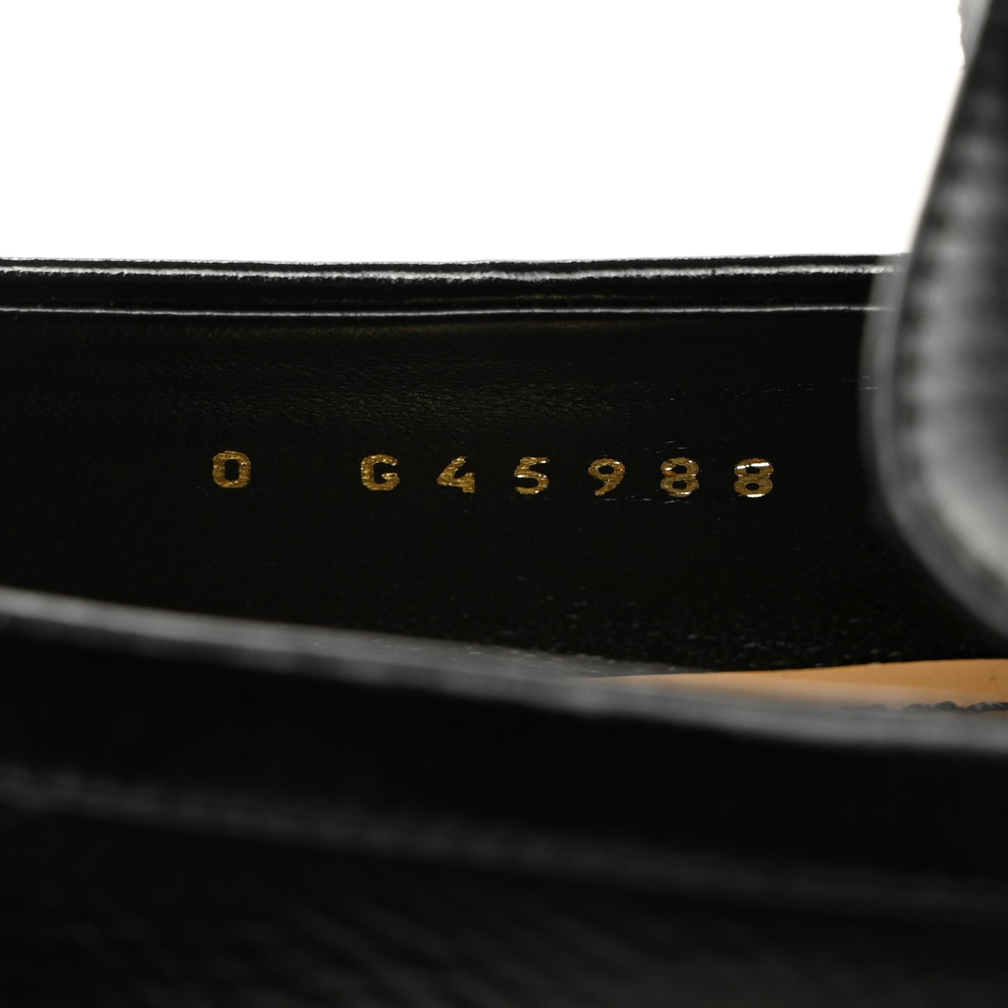 Calfskin CC Mocassins 38 Black